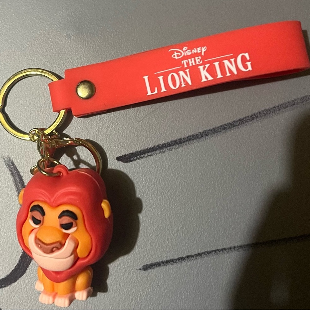 Disney The Lion King Red Keychain